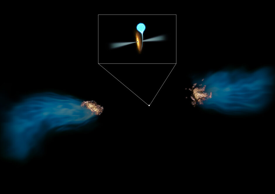 宇宙ジェットが分子雲に衝突する現場を発見 — SS 433のX線ジェット再