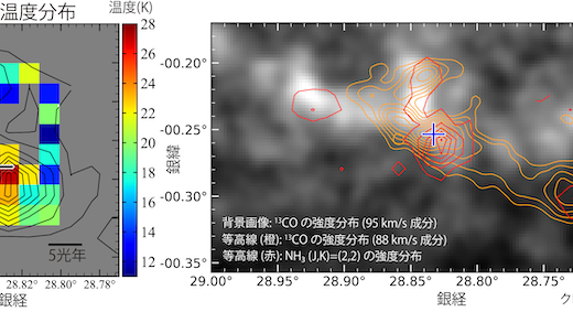 KAGONMAプロジェクト：アンモニア分子の広域観測でさぐる星間ガス雲の温度分布と星形成